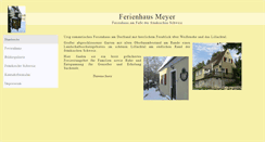 Desktop Screenshot of ferienhaus-weissenohe.de
